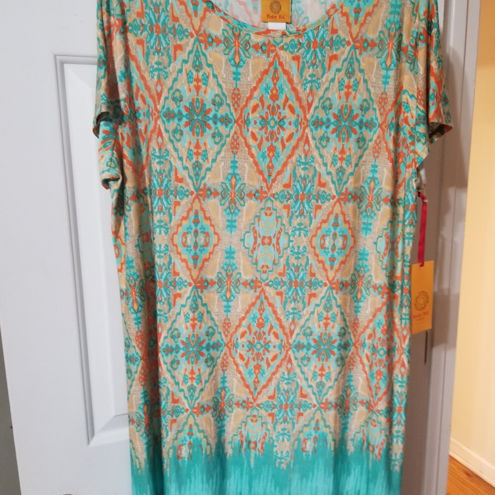 Ruby Rd XL Sierra Sunset Dress